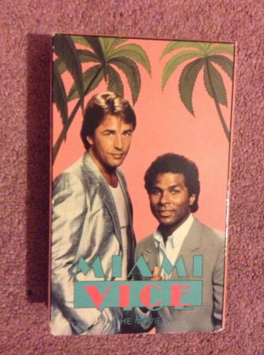 Miami vice the movie beta hi fi stereo tape very rare made in canada don johnson