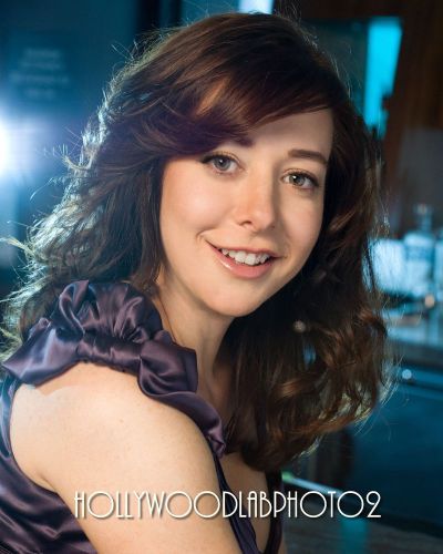 Alyson hannigan 8x10 lab photo glossy portrait print hollywood sexy celebrity