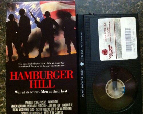 HAMBURGER HILL Beta Original Release on Video