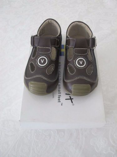 New Vincent Toni Brown Shoes Size 22 US 6