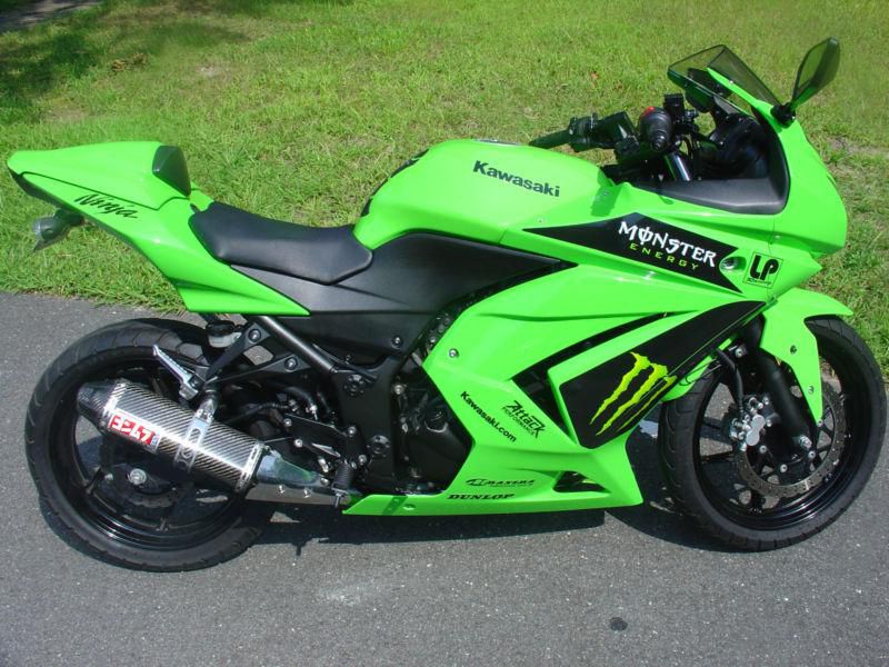 Buy 2008 Kawasaki Ninja 250 R Green Monster GFX on