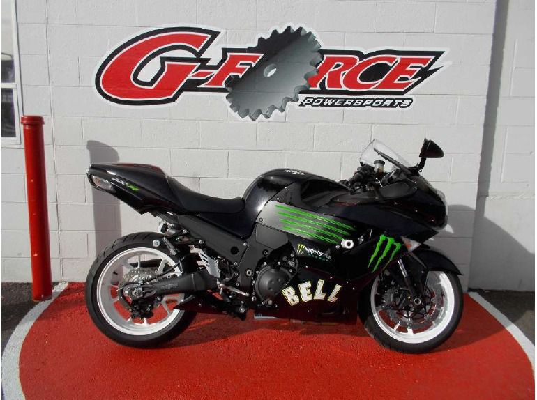 2009 kawasaki ninja zx-14 monster energy 