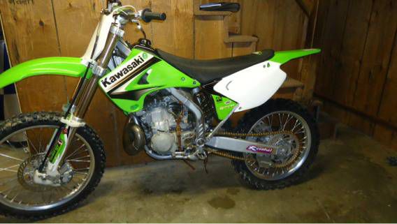 2003 kawasaki kx250 dirtbike