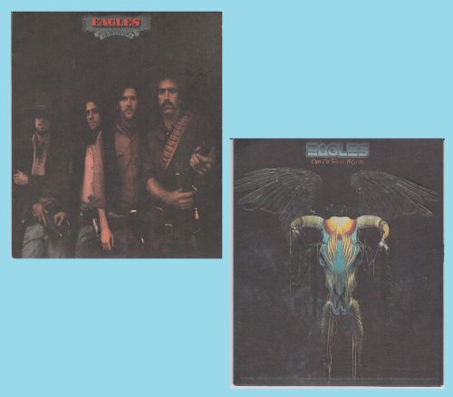 EAGLES Desperado &amp; One of These Nights 2 CD Lot 70s Rock [1973-1975] Lyin&#039; Eyes