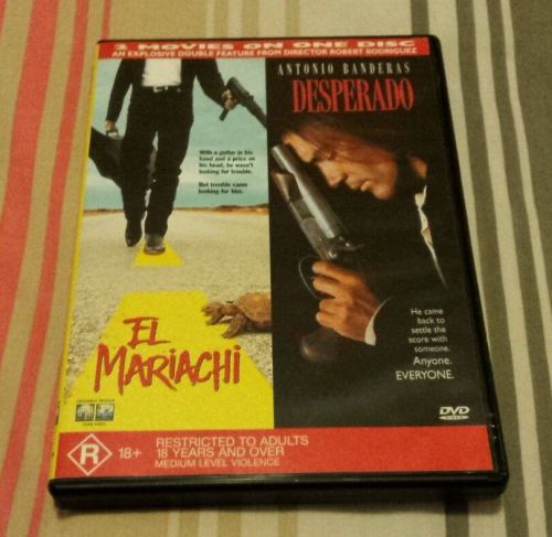 El mariachi (1993) / desperado (1995) (2 movies on one disc) (dvd, r4 pal)