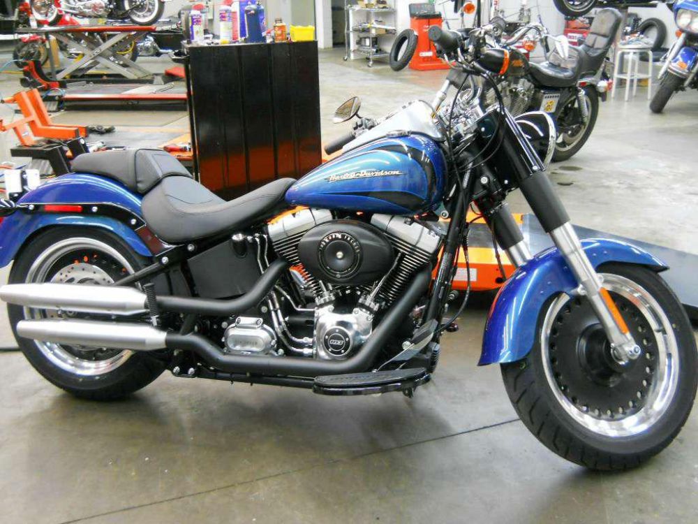 2014 harley-davidson flstfb fat boy lo  cruiser 