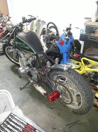 79 Suzuki gs550 rat/bobbed project