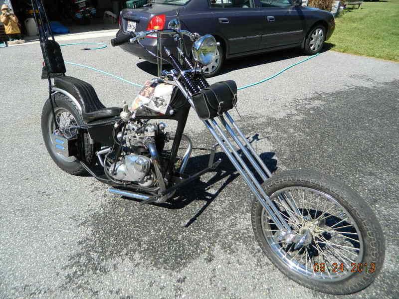 Triumph chopper   1967