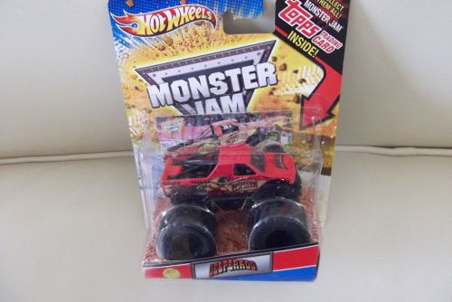 2012 monster jam truck 1st editions desperado &amp; topps trading card