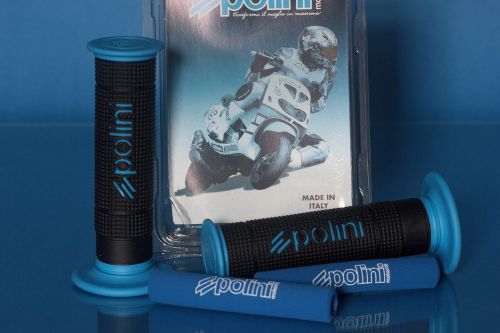 Kymco agility polini handlebar grips complete with lever covers. see pics.