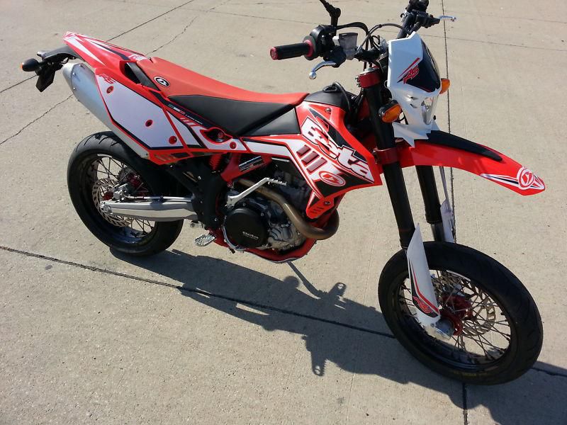 2013 beta 520rs sm supermoto dual sport clean demo w/warranty hard to find! 520s