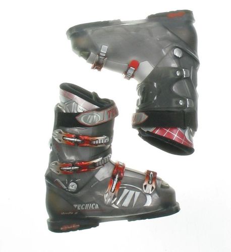 Used Tecnica Vento 6 Gray Ski Boots Men&#039;s Size 10.0 - Mondo 28.0
