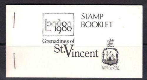 GRENADINES OF ST. VINCENT 1980 STAMP BOOKLET