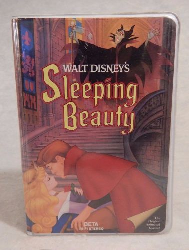 Betamax Beta SLEEPING BEAUTY 1959 Disney