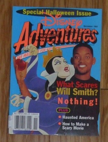 Disney adventures magazine will smith november 1997 alyson hannigan photos
