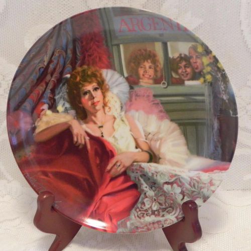 Knowles annie and miss hannigan the annie plate series collector plate