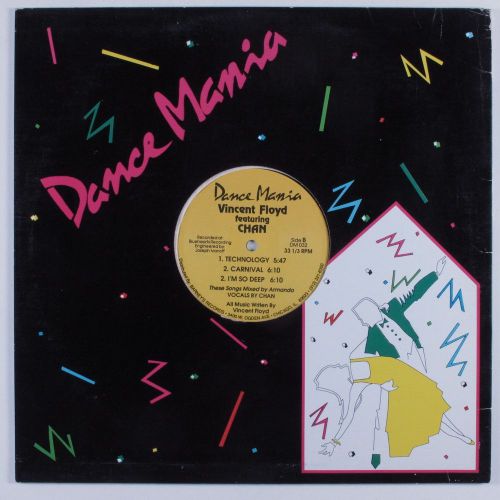 VINCENT FLOYD FEAT. CHAN Self Titled DANCE MANIA EP NM