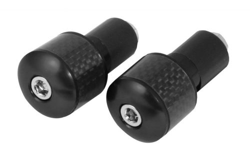 Qlink pegasus 150 black / carbon fibre (18mm id) bar ends (pair)