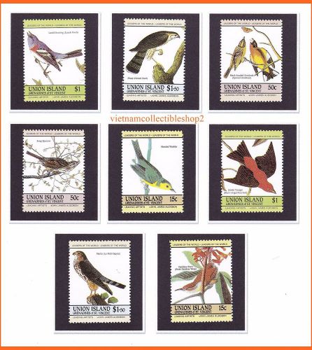 St. Vincent Grenadine - Colorful Birds / Pets/ Wild/ Nature/ Domestic/ 31560 MNH