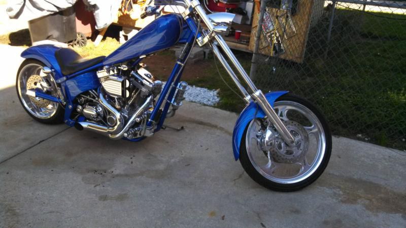 2004 AMERICAN IRON HORSE TEXAS CHOPPER 9000 MILES BEAUTIFUL !!