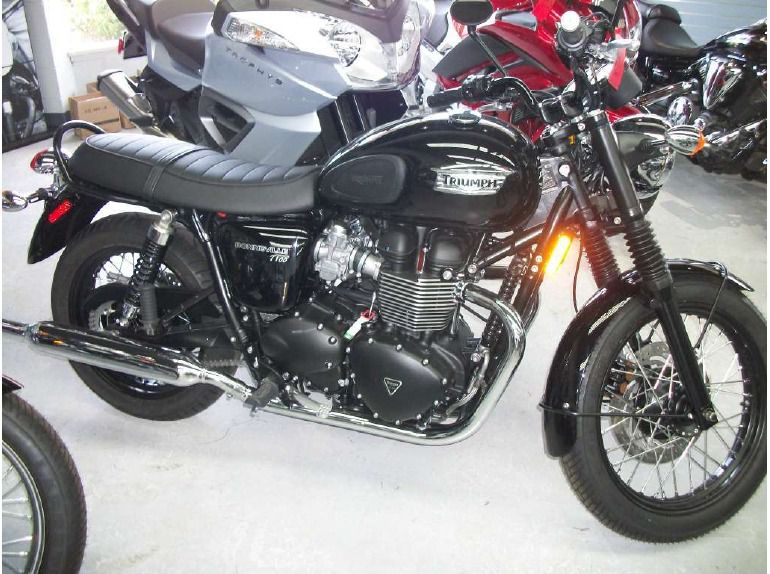 2014 triumph bonneville t100 - black 