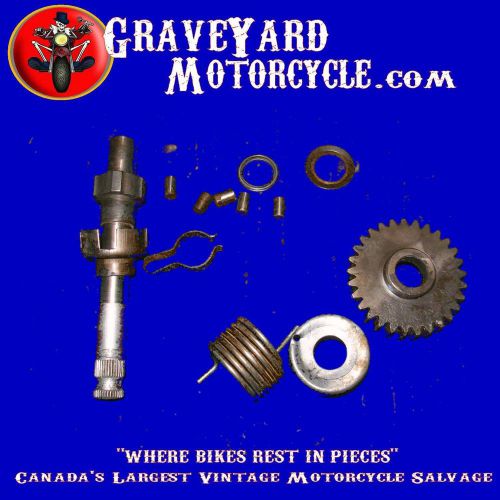 73 Hodaka Dirt Squirt 100cc KICK START SHAFT AND THRUST GEAR (SK#500)