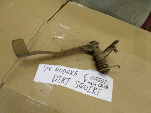 74 Hodaka Dirt Squirt 125 rear brake pedal lever wombat ace road toad 90 100