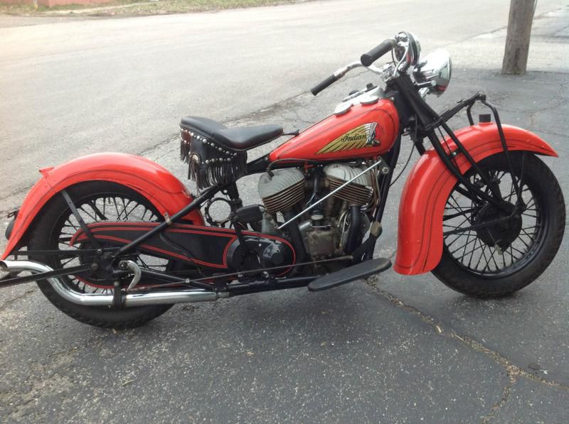1939 Indian Chief Motorcycle