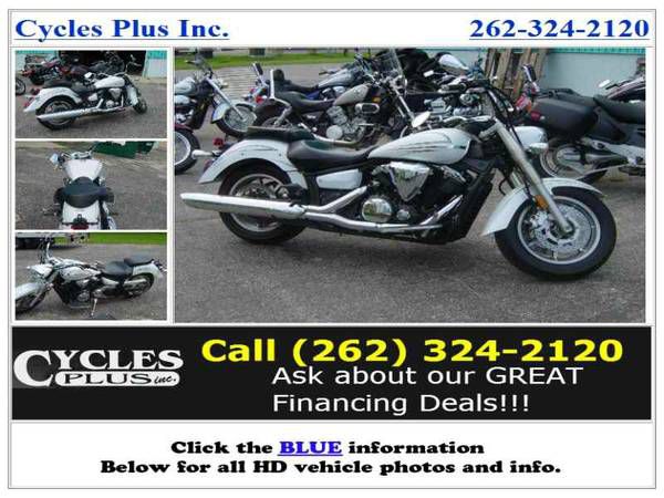 2009 Yamaha V Star 1300 Pearl White