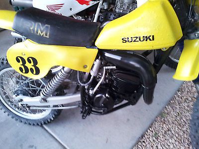 Suzuki : rm 1979 rm 125 cc suzuki 2-stroke vintage ahrma