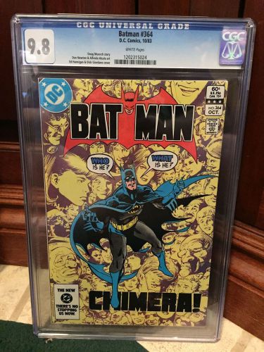 Batman #364 cgc 9.8 nm/mt hannigan &amp; girdano cover (id 3161)