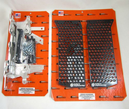 Enduro engineering radiator braces w/guards husaberg all 09 10 11 12 13 14 new