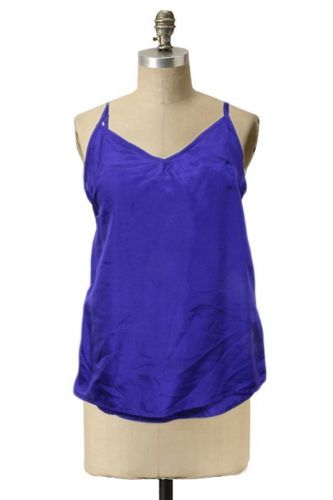 TWELFTH STREET BY CYNTHIA VINCENT Cami Top sz XS Royal Purple Layering