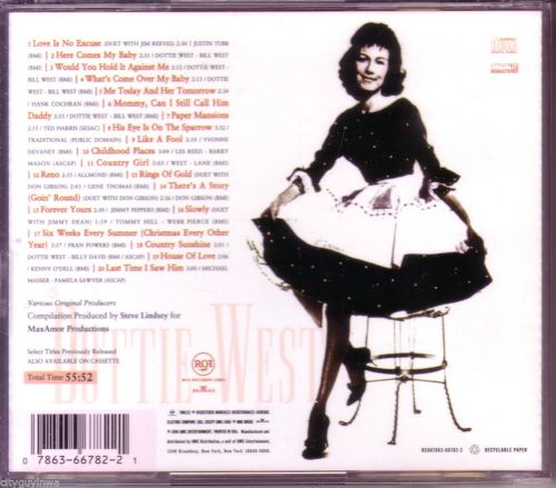 The Essential DOTTIE WEST Collection 1963-1974 CD 60s & 70s Great Country Hits, US $21.97, image 3