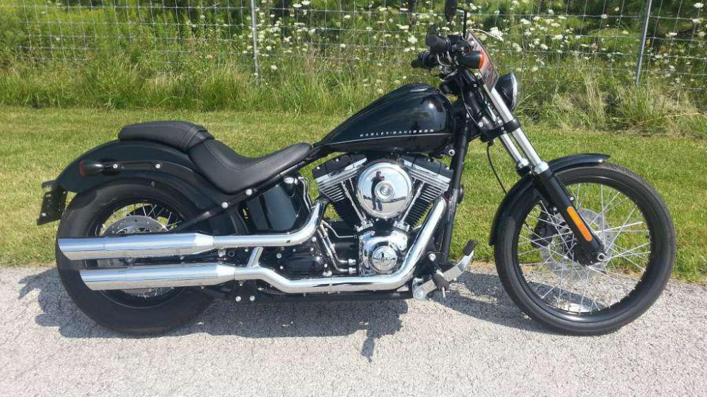 2012 harley-davidson fxs softail blackline  cruiser 