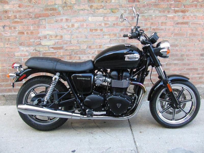2013 Triumph Bonneville, barely used with only 11 miles!