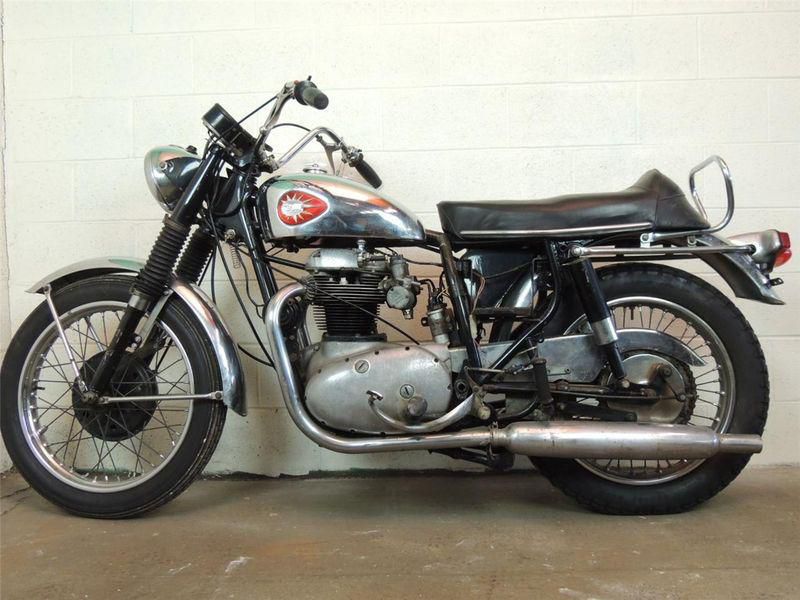 1966 BSA Lightning A65L 650 - Titled- Fresh Top End-No Reserve - Ship Worldwide!