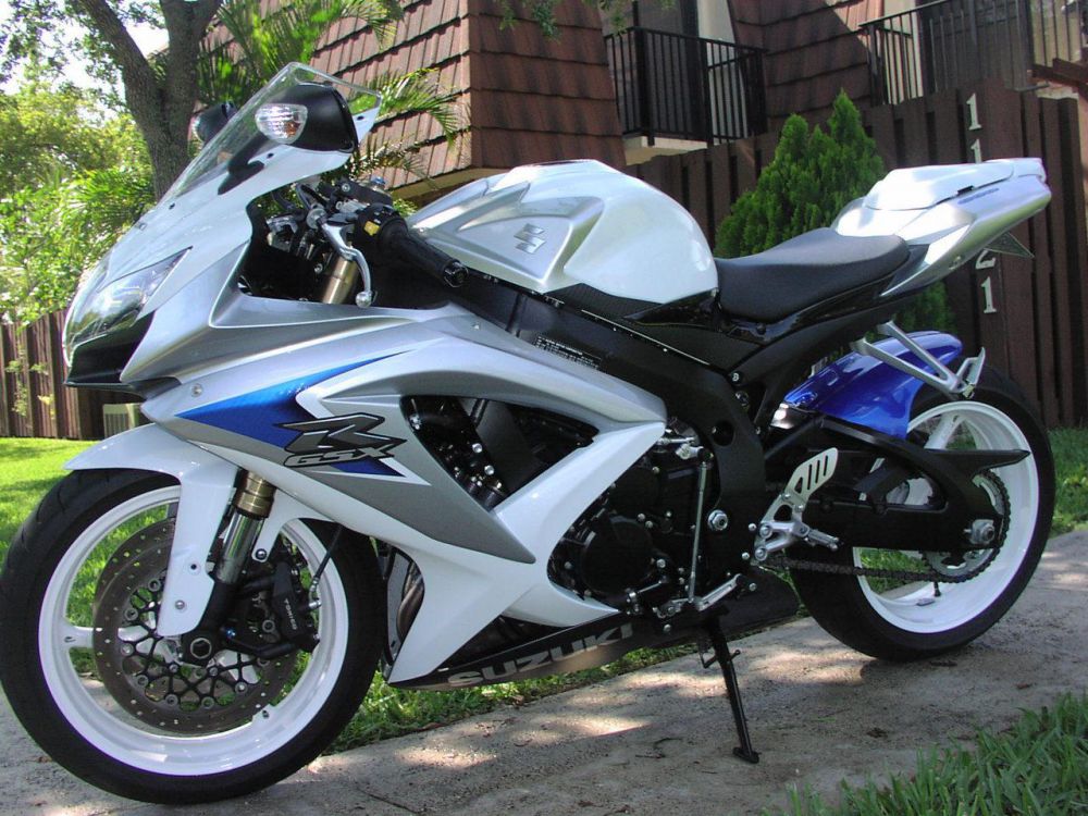 2008 suzuki gsx-r 600 sportbike 