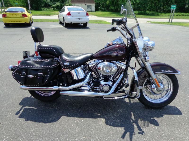 2007 Harley FLSTC Heritage Softail 6-speed 25206 miles