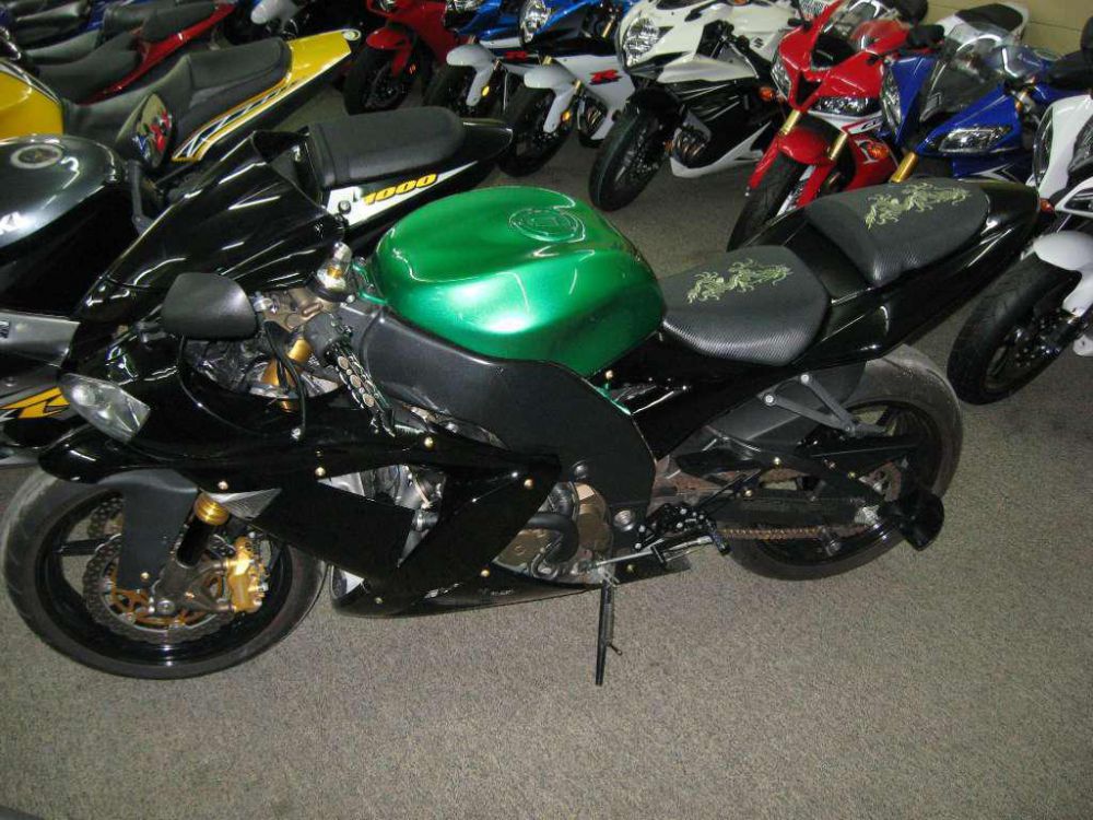 2005 kawasaki ninja zx-10r  sportbike 