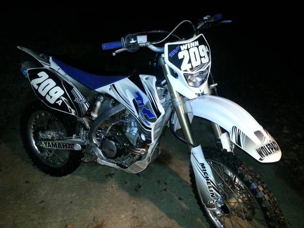 2008 yamaha wr250f