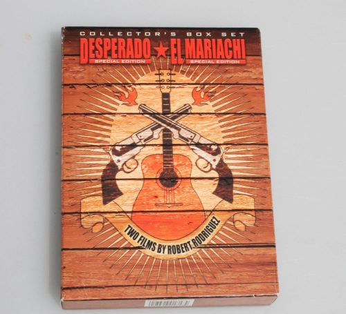 Desperado &amp; Mariachi DVD Antonio Banderas, Salma Hayek, Carlos Gallardo #3034