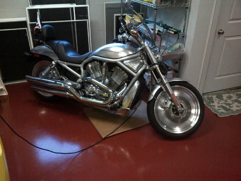 2002 harley-davidson v-rod  cruiser 