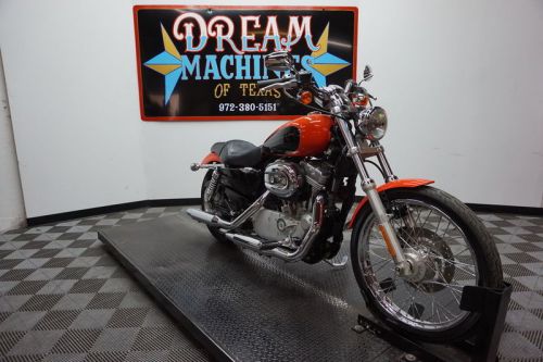 2009 harley-davidson sportster 2009 xl883c 883 custom sportster *mirage orange*