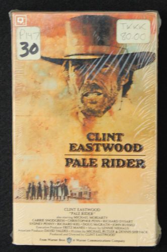 Pale rider beta videotape movie video tape betamax