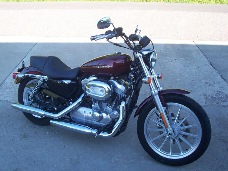 2008 harley davidson sportster 883, low starter bike, stock, clean and sharp!