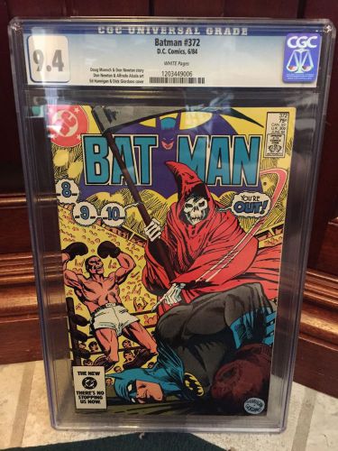 Batman #372 cgc 9.4 nm ed hannigan &amp; dick giordano cover (c1) (id 4037)