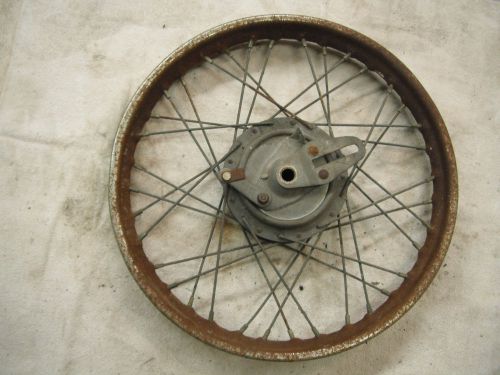 Steens hodaka ace 100 mx front wheel 16&#034; ahrma vintage mx calvmx