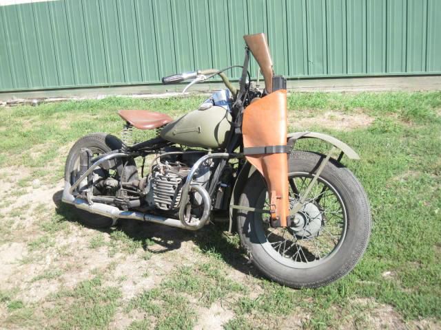 1942 harley-davidson custom  classic / vintage 