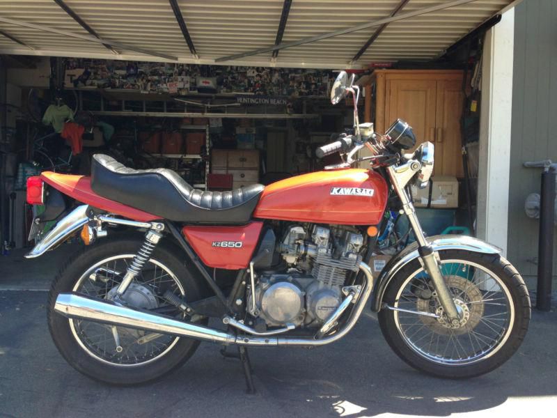 1978 Kawasaki KZ650 Motorcycle